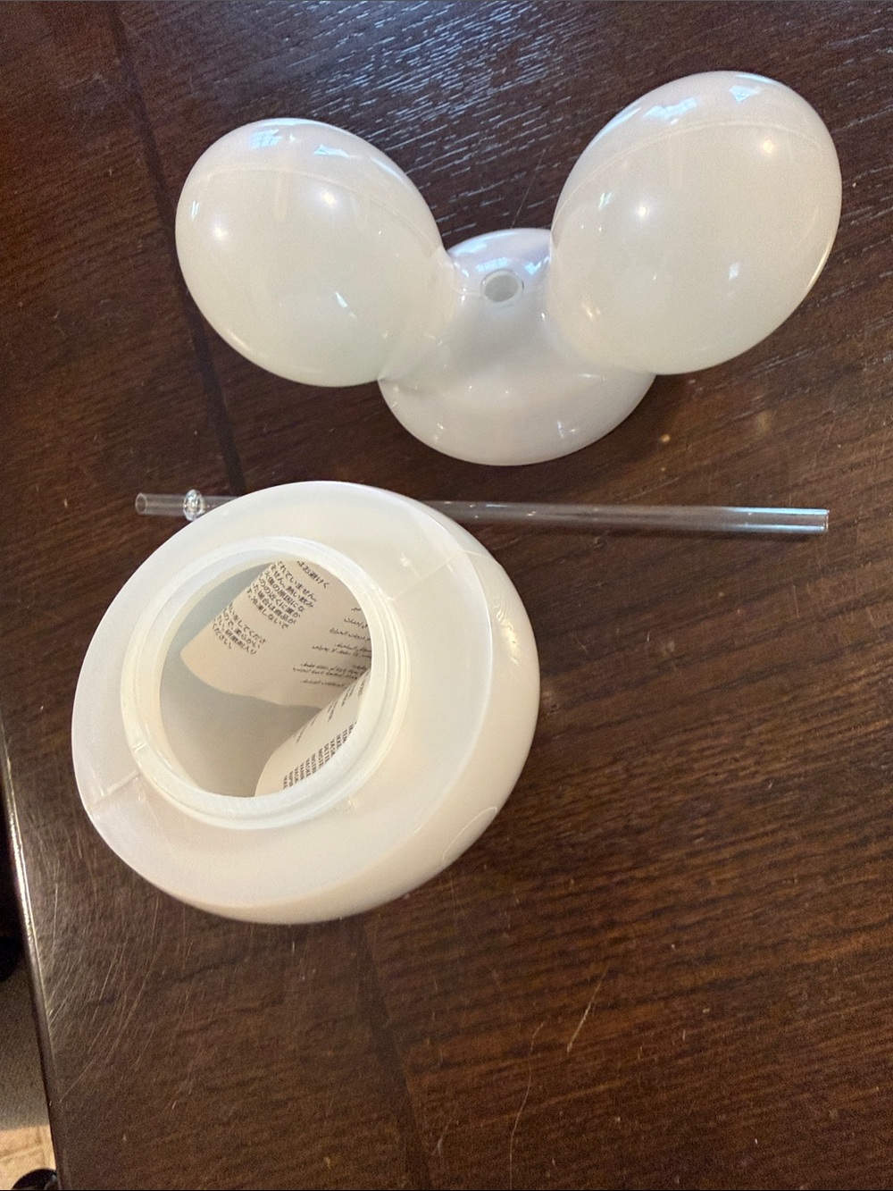Disney 2024 Mickey Mouse Balloon Sipper Cup With Straw - Picture 3 of 4